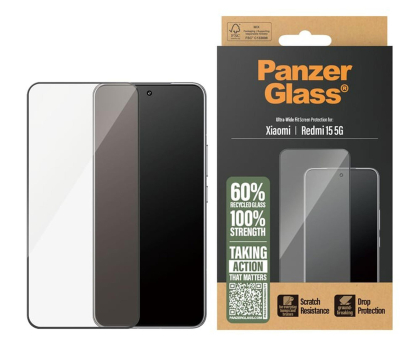 Szkło i folia ochronna PanzerGlass Ultra-Wide Fit do Xiaomi Redmi 15 5G